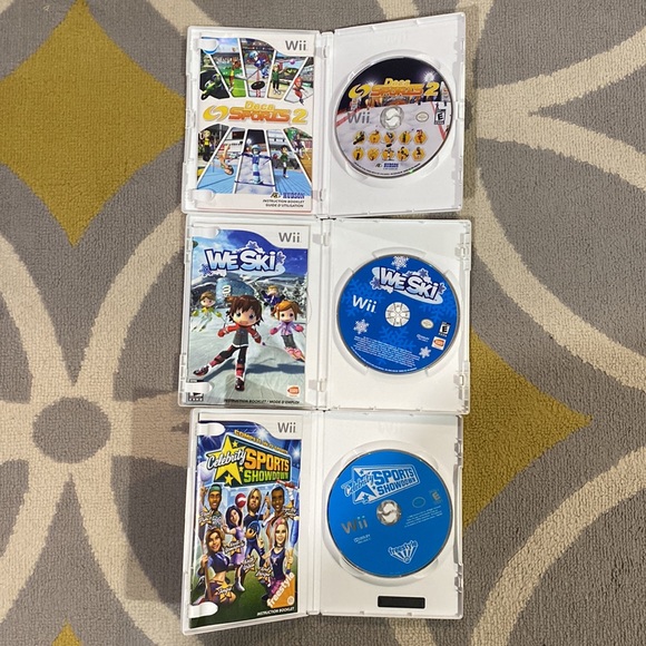 Set of 3 Nintendo Wii sports games - Picture 3 of 6